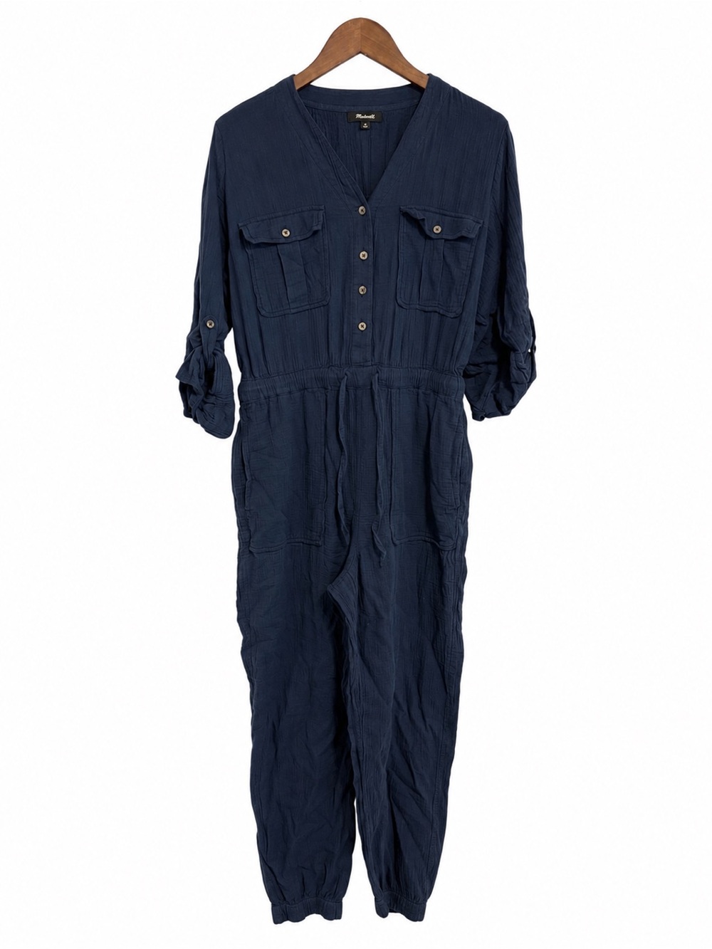 Madewell Navy Blue Utility Jumpsuit Size 6